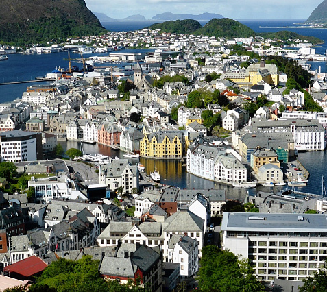 Ålesund: a masterpiece on the shores of the Atlantic